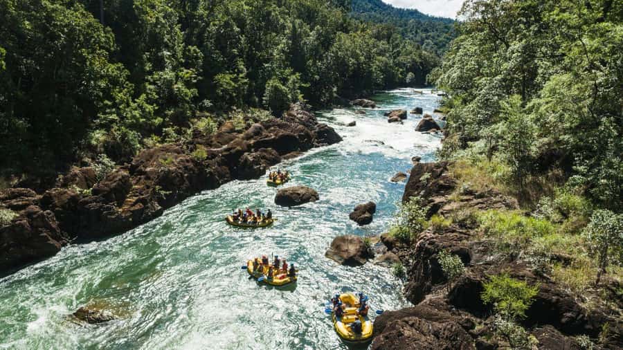Full Day White Water Rafting From Cairns or Mission Beach - Getting ready: gear, instruction, and safety