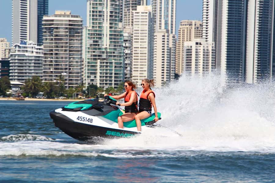 Gold Coast: 1-Hour Jet Ski Ride -No slow zones + Free Photos - What the free photos are worth
