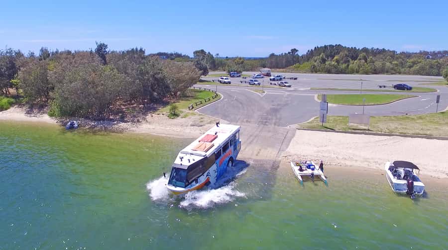 Gold Coast: 1-Hour Land and Water Duck Tour - Boarding, seating, and what to leave behind