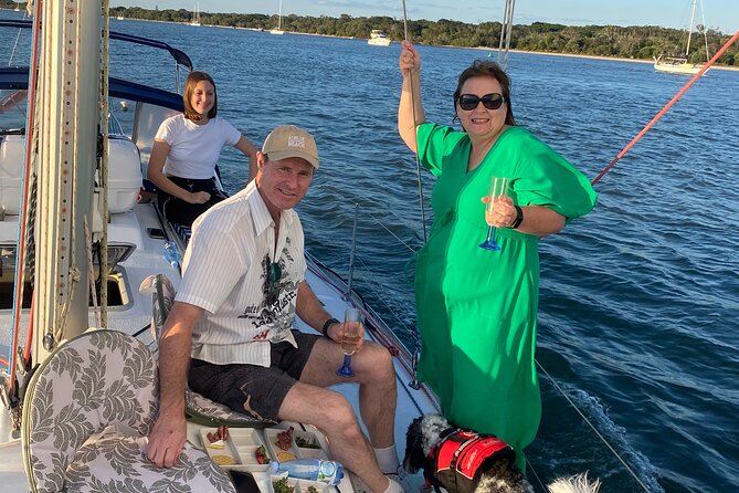 Gold Coast 2 hour Sunset Sailing Cruise with Drinks&Tasting Plate - What you receive for $80.68