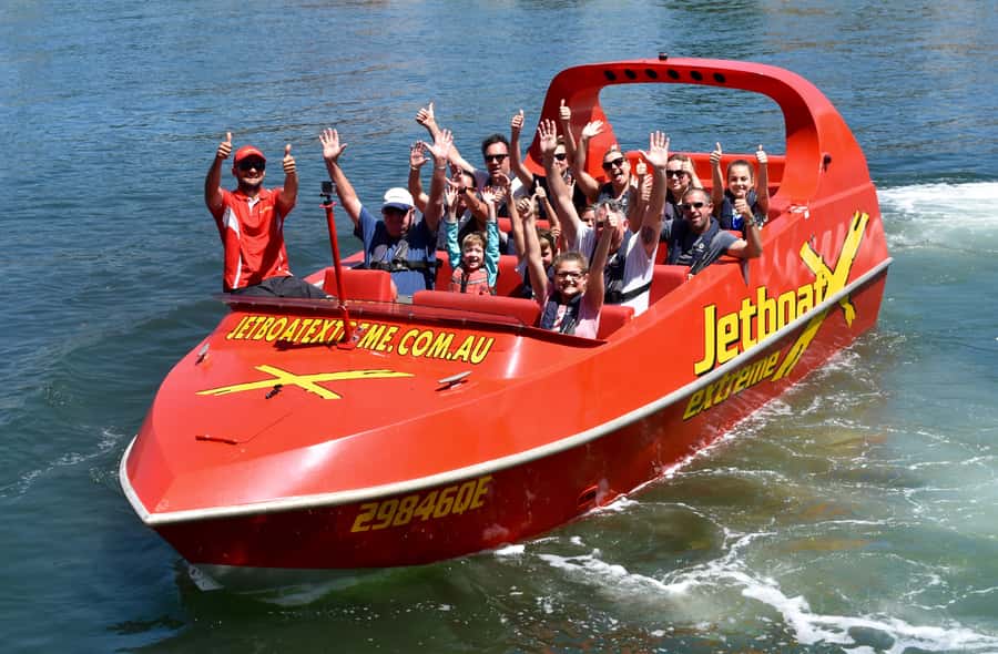 Gold Coast: 55-Minute Extreme Jet Boat Ride - The main event: speed, drifts, and 360-degree spins
