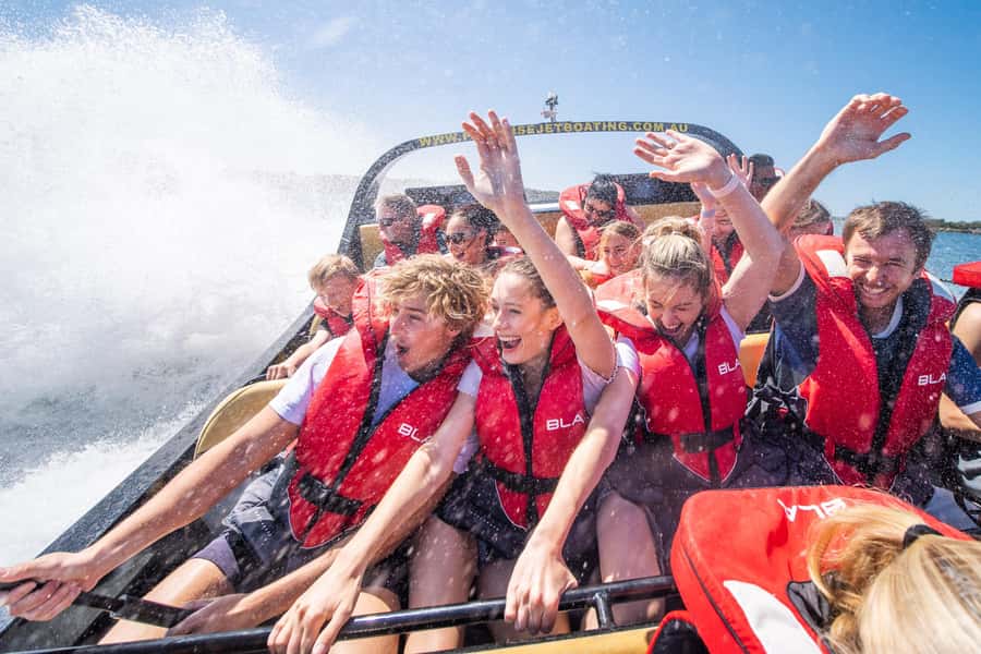 Gold Coast: Extreme Jet Boat Blast Ride - A Short, Sharp Blast Across Southern Broadwater