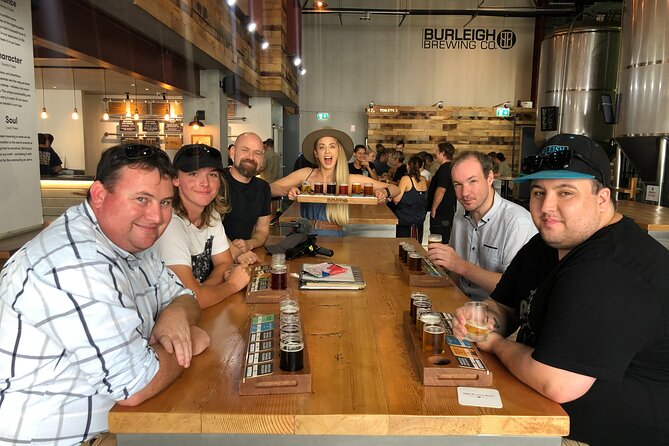 Gold Coast Full Day Brewery Tour - Burleigh Brewing closes with a generous flight