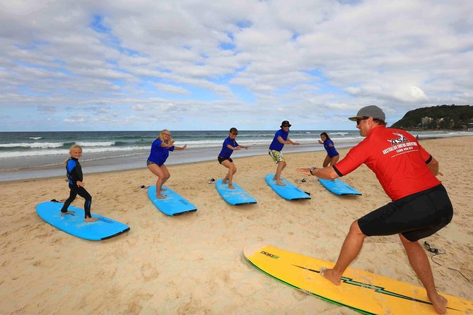 Gold Coast Full Day Learn To Surf Adventure - A practical start from the Gold Coast