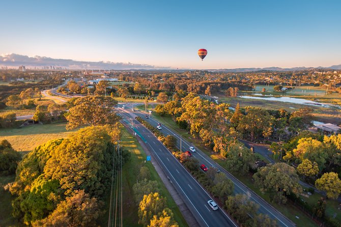 Gold Coast Hot Air Balloon Flight 1 Hour - BEST PRICE! - Sunrise above the Gold Coast beaches
