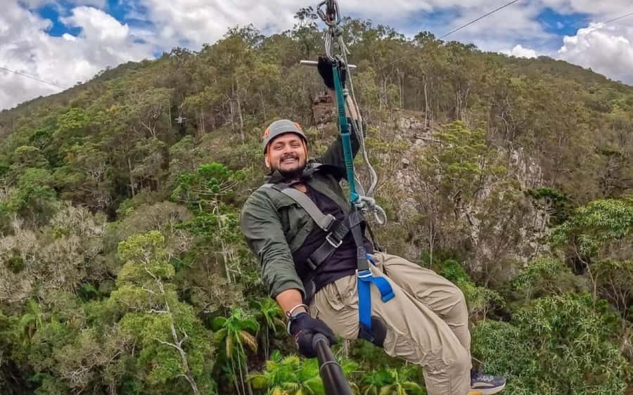 Gold Coast: Tamborine Mountain Canyon Flyer Zipline Tour - Eight ziplines above Tamborine Mountain