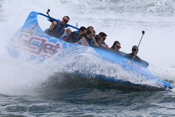 Gold Coast V8 Jet Boat Rapid Ride - Leaving Marina Mirage in Main Beach