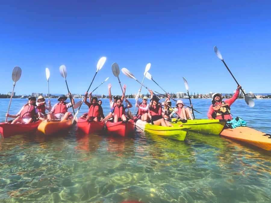 Gold Coast: Wave Break Island Kayaking & Snorkeling tour - Snorkeling beside the rocky reef