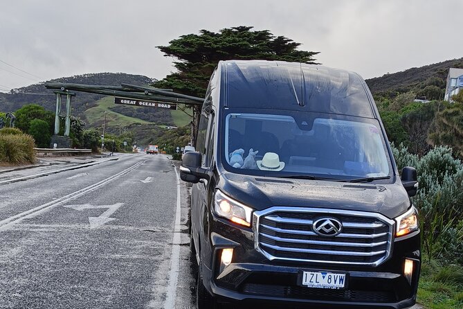 Great Ocean Road Tour Reverse –SML GRP-DLUX Mini Bus Hotel Pickup - Memorial Arch, Anglesea, and the return to Melbourne
