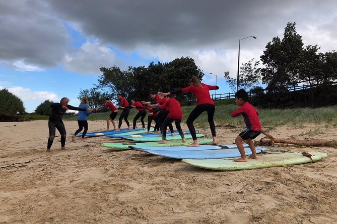 Group Surfing Lessons Kool Katz 1 day - Terry, Tez, Shane, and the teaching style