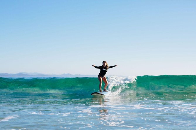 Half Day Surf Lesson - From Byron Bay pickup to the beach