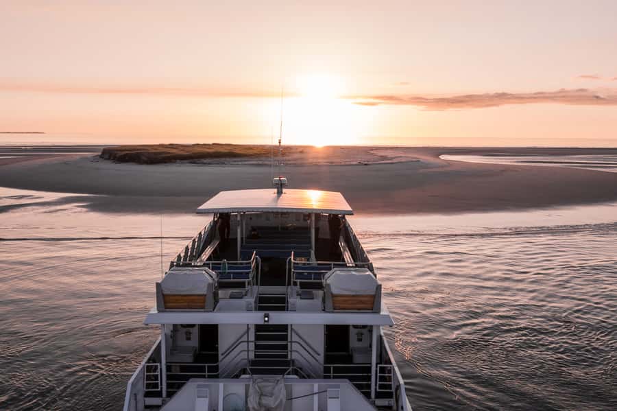 Hervey Bay: Sunset Cruise to Great Sandy Marine Park - Local stories, wildlife notes, and crew style