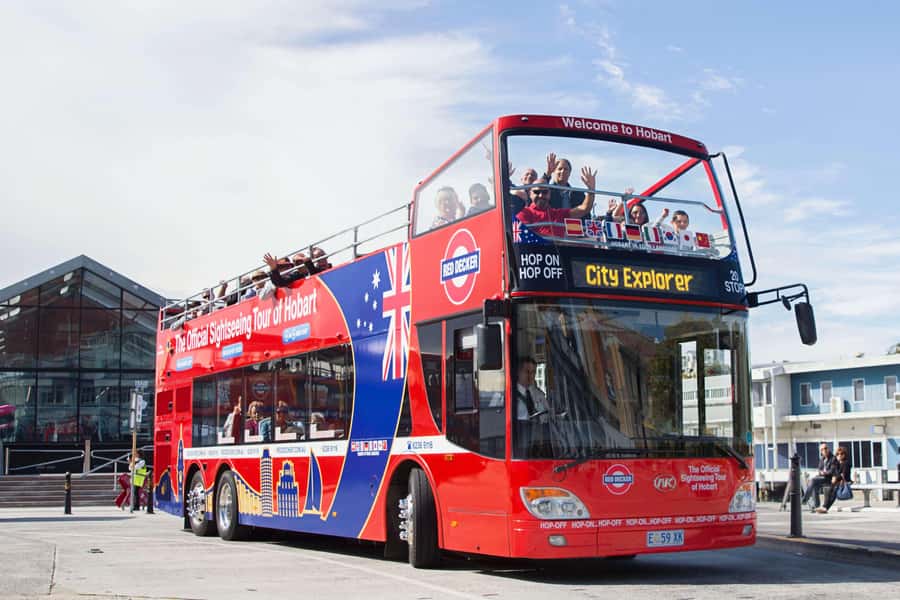 Hobart: 24-Hour Hop-on Hop-off Sightseeing Bus Ticket - From Brooke Street Pier to Salamanca Place
