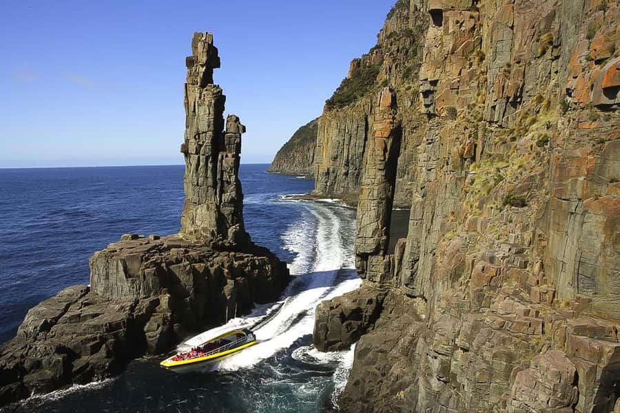 Hobart: Bruny Island Wilderness Coast Eco Cruise with Lunch - Adventure Bay is the gateway to the wild coast