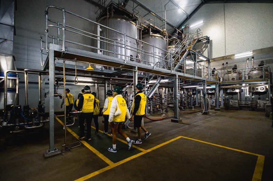 Hobart: Cascade Brewery Experience - Walking through the beer-making process