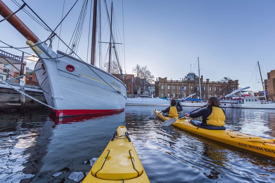 Hobart City 2.5-Hour Kayak Tour - Starting at Sandy Bay near Battery Point