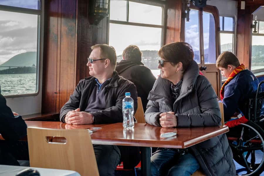 Hobart: Historic Lunch Cruise - Comfort, access, and the boat layout