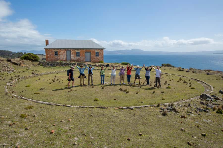 Hobart: Maria Island National Park Active Full-Day Tour - The Painted Cliffs walk, 4.5km round trip