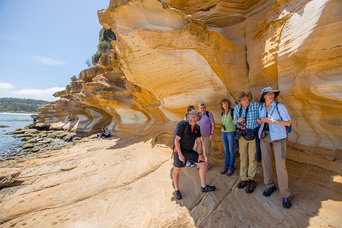 Hobart: Maria Island National Park - Nature & Wildlife Adventure - The tide-sensitive walk to the Painted Cliffs