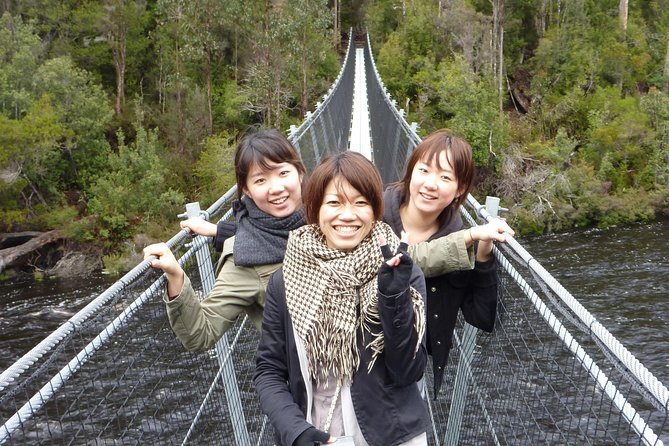 Hobart: Tahune Airwalk, Hastings Caves & Thermal Springs Pool - A long return through Huonville