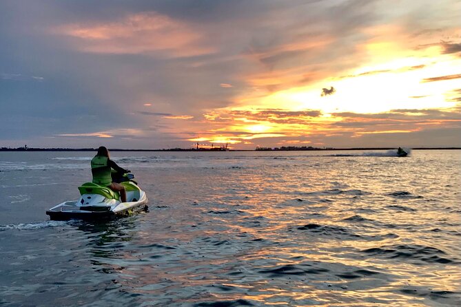 Honey Ryder Sunrise Jet Skiing in Darwin - Watching for dolphins, turtles, and sea life