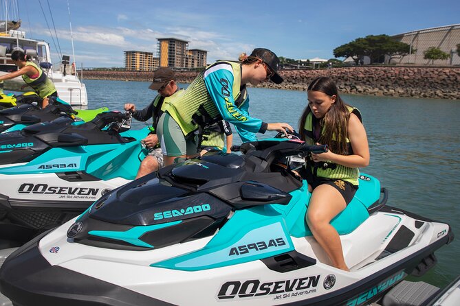Honey Ryder Sunrise Jet Skiing in Darwin - The iced latte stop adds real value