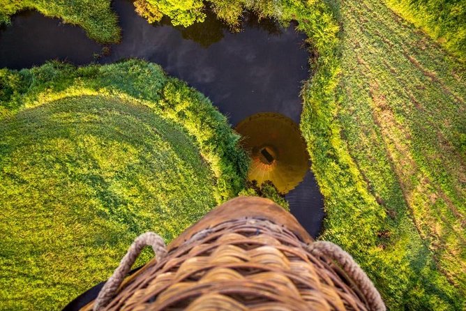 Hot Air Balloon Flight Brisbane with Vineyard Breakfast - Helping pack away the balloon
