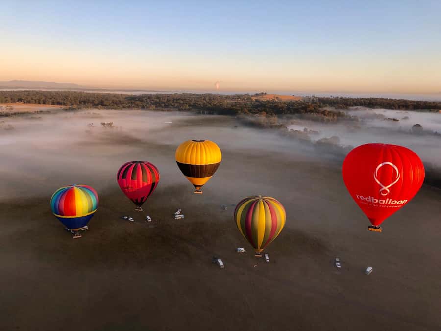 Hunter Valley: Sunrise Balloon Ride with Bubbly Breakfast - Before takeoff: safety, inflation, and a very early start