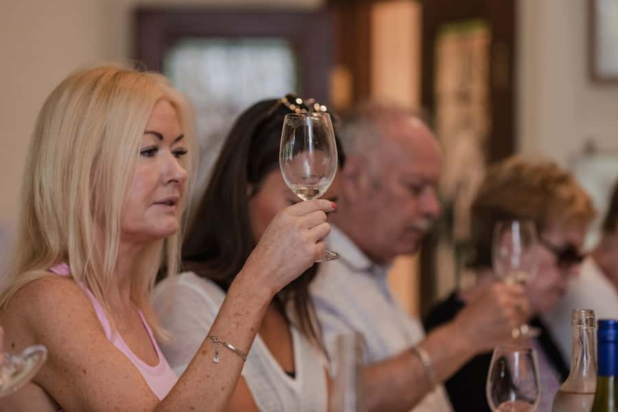 Hunter Valley: Uncork the Hunter Full-Day Wine Tour - The first tasting: wine with local and international cheese