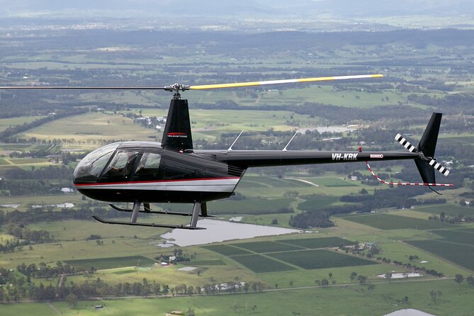 Hunter Valley Wine Country Helicopter Flight from Cessnock - What the small helicopter changes