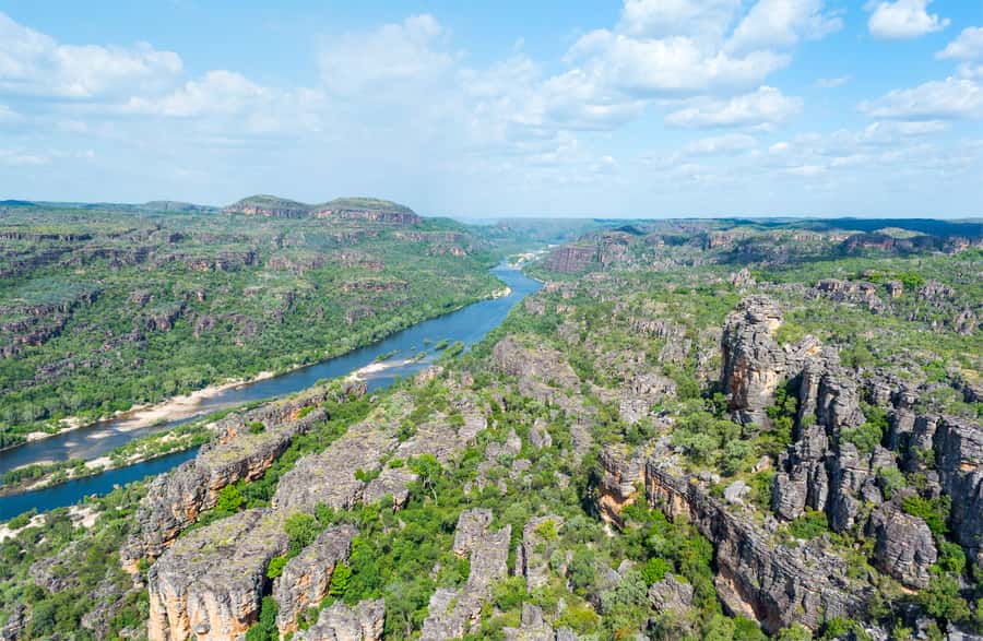 Jabiru: 30 minute Scenic flight over Kakadu National Park - Mikinj Valley Billabongs from above