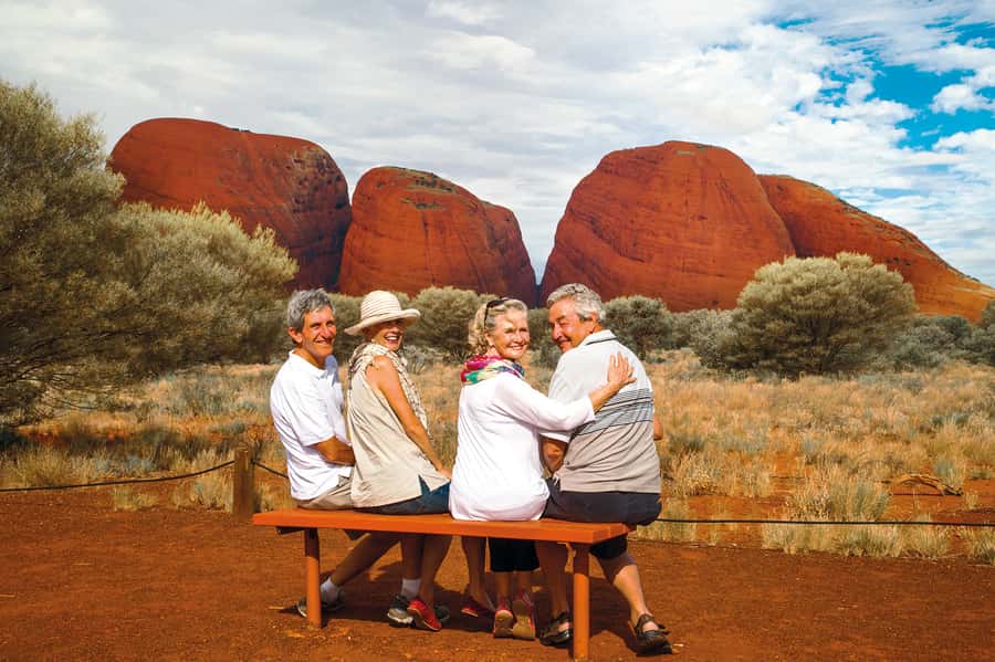 Kata Tjuṯa Sunset Tour with Sparkling Wine and Cheeseboard - A sacred place with stories shared carefully