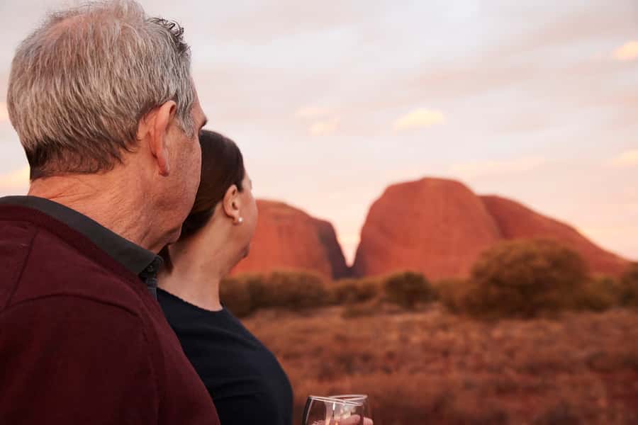 Kata Tjuṯa Sunset Tour with Sparkling Wine and Cheeseboard - How the coach ride affects the experience