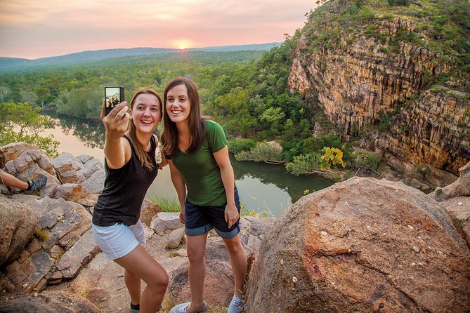 Katherine Day Tour from Darwin including Katherine Gorge Cruise - Cooling off at Edith Falls
