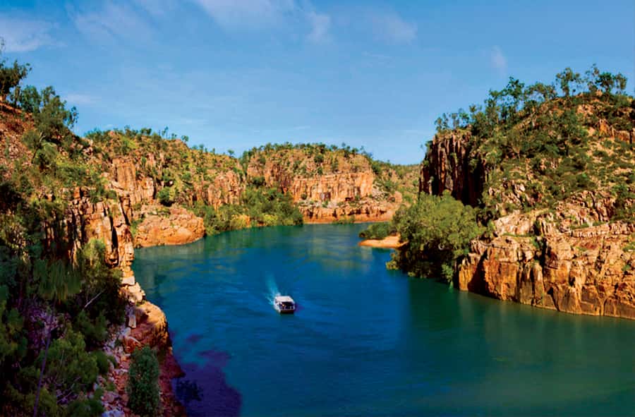 Katherine Gorge & Edith Falls Full-Day Tour from Darwin - Edith Falls: beautiful, refreshing, and sometimes brief