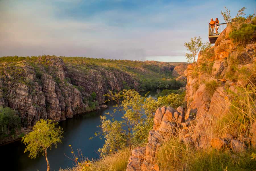 Katherine Gorge & Edith Falls Full-Day Tour from Darwin - Katherine town and Pine Creek on the return