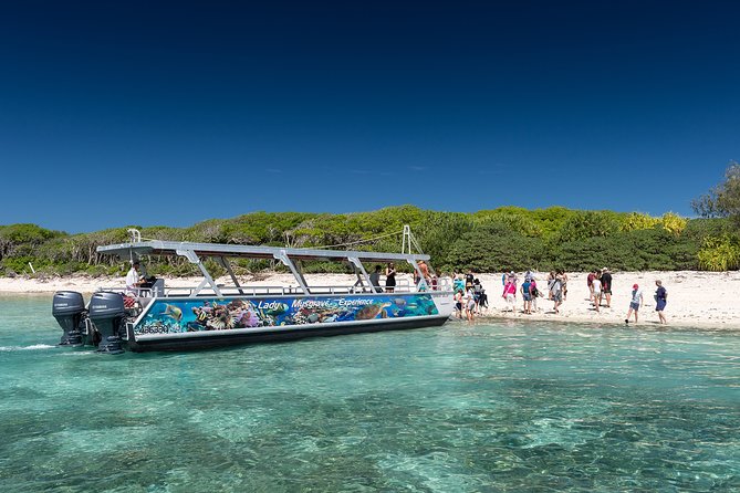 Lady Musgrave Day Trip from Bundaberg Including Snorkeling - The glass-bottom boat reveals what the surface hides