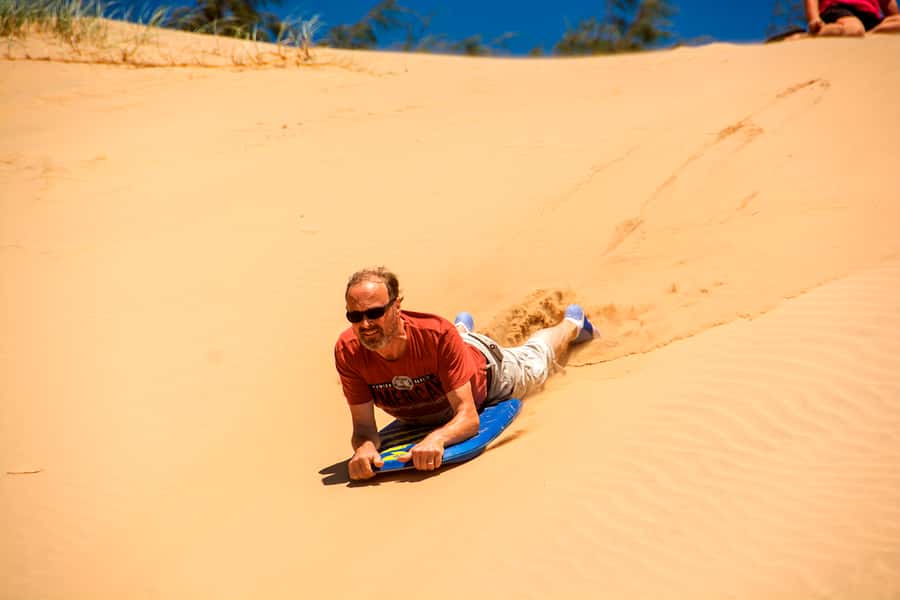 LARC! Paradise Tour: Beach, Lunch and Sandboarding - Wildlife and the return in softer light