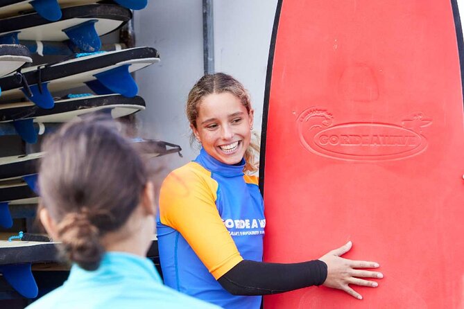Learn to Surf at Lorne on the Great Ocean Road - The first beach lesson: safety before surf