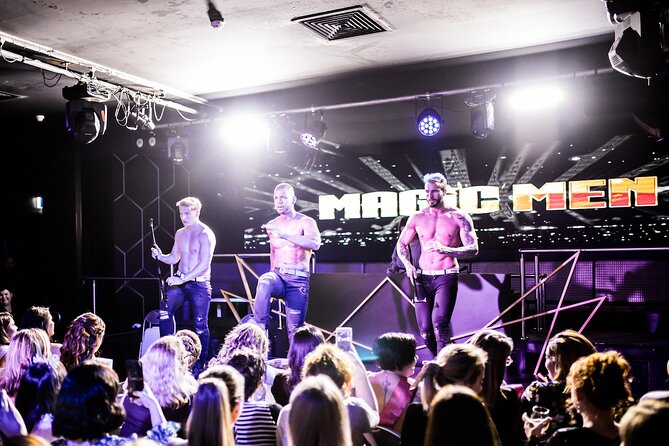 Magic Men Brisbane Cabaret Show - An evening aimed at women and group celebrations