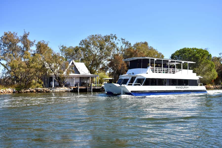 Mandurah: Murray River Lunch Cruise - Following the undammed Murray River