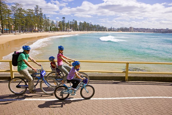 Manly Self-Guided Bike Tour - What you receive for $64.55