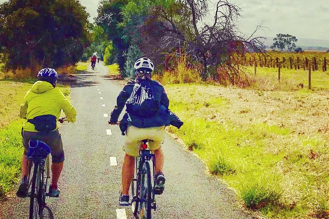 McLaren Vale Shiraz Trail Cycling Tour from Adelaide - Adelaide pickup makes the eight-hour day easier