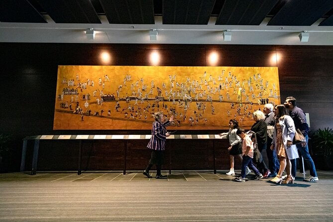 Melbourne Cricket Ground (MCG) Tour - The media centre and the working stadium