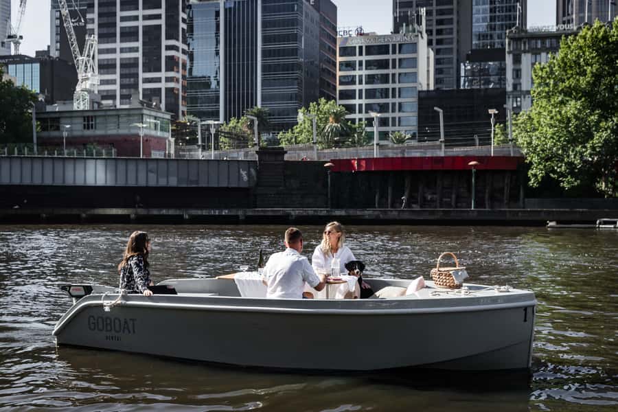 Melbourne: Electric Picnic Boat Rental on the Yarra River - The value of the $70 group price