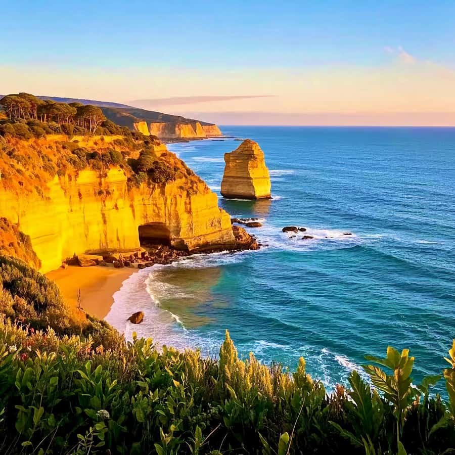 Melbourne Great Ocean Rd Reverse Tour London Bridge Wildlife - London Bridge: a useful extra stop