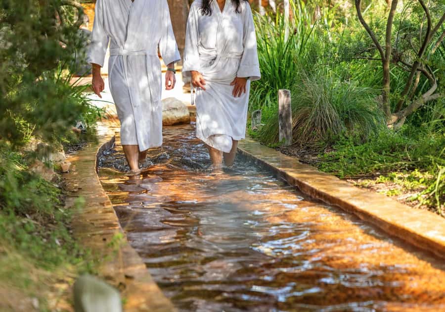 Melbourne/Mornington: Peninsula Hot Springs and Winery Tour - Meeting at the Melbourne Arts Centre