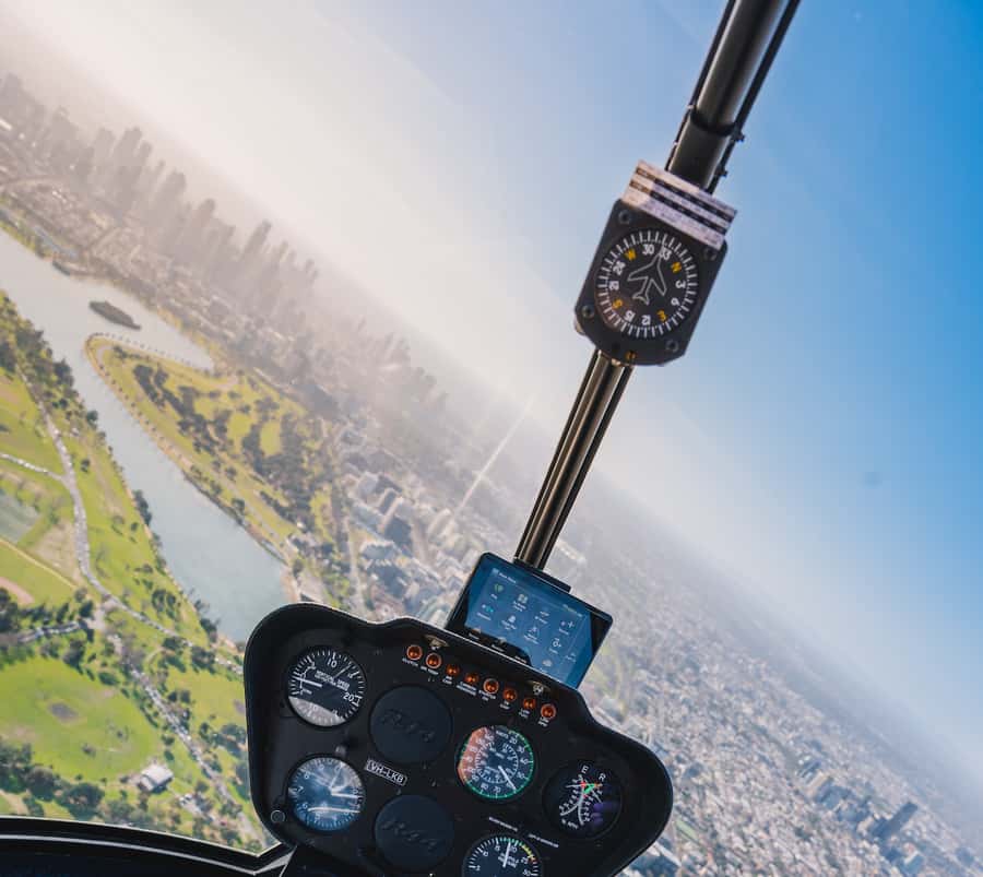Melbourne: Private City Skyline and Bay Helicopter Ride - Flemington Racecourse and Melbourne’s western approach