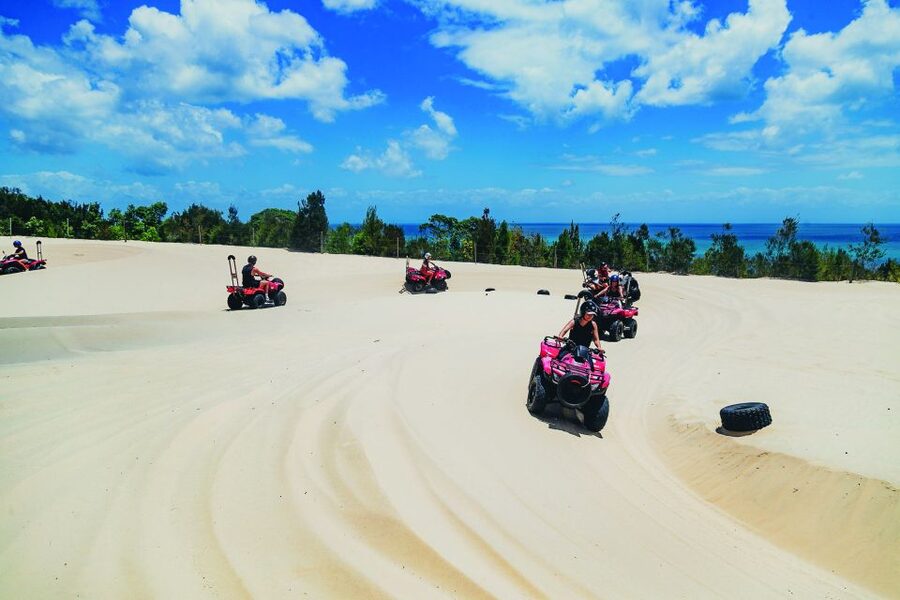 Moreton Island: Tangalooma ATV Quad Bike & Dolphin Feeding - Lunch is flexible, but plan around your ride