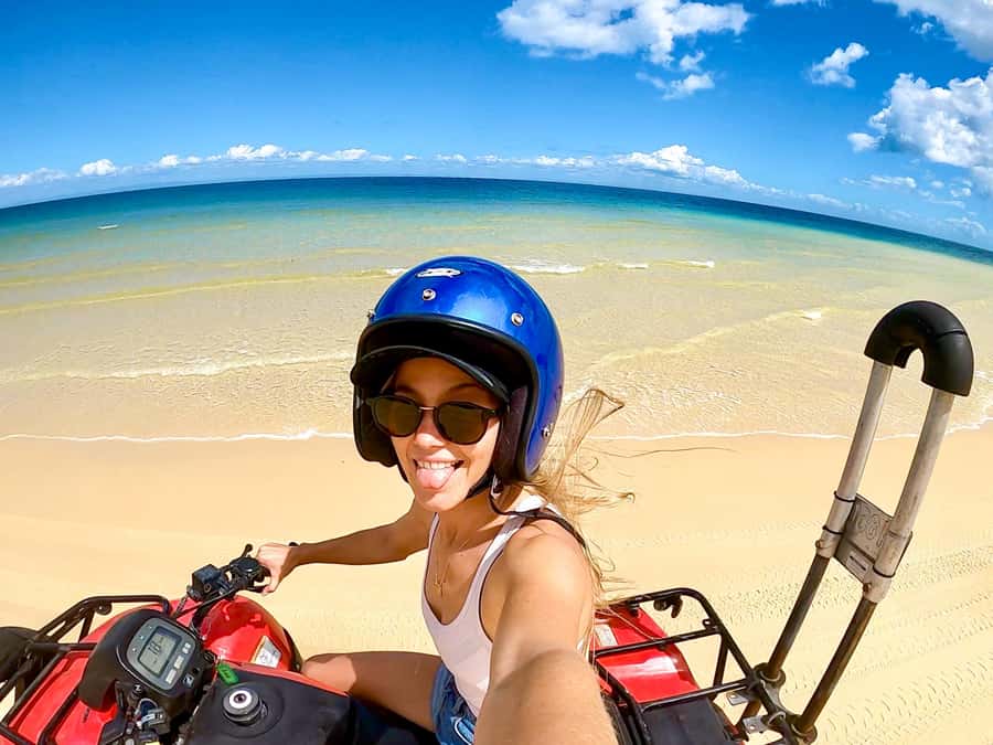 Moreton Island: Tangalooma ATV Quad Bike & Dolphin Feeding - Tangalooma gives you a resort base for the day